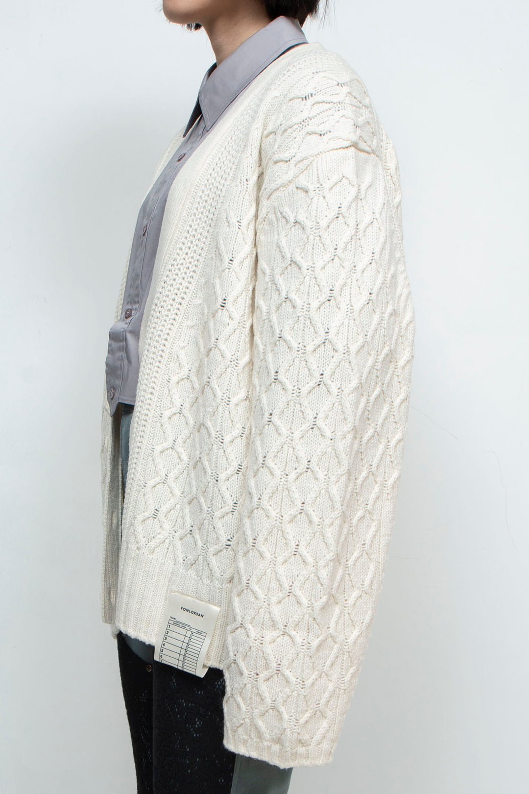 YONLOKSAN cardigan white