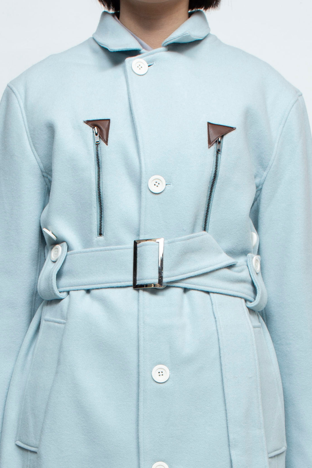 YONLOKSAN Coat light blue