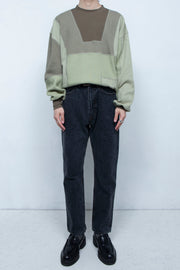 "JUDE" WITH WHEAT Stndard by 80s Reproduced Denim BLACK