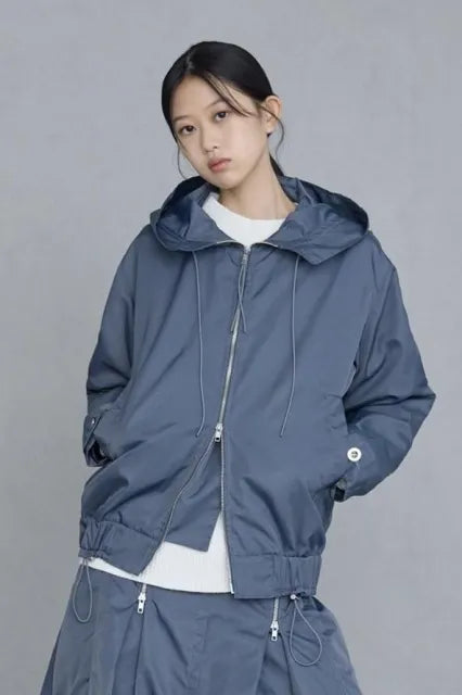 260207 BLOUSON GRAY