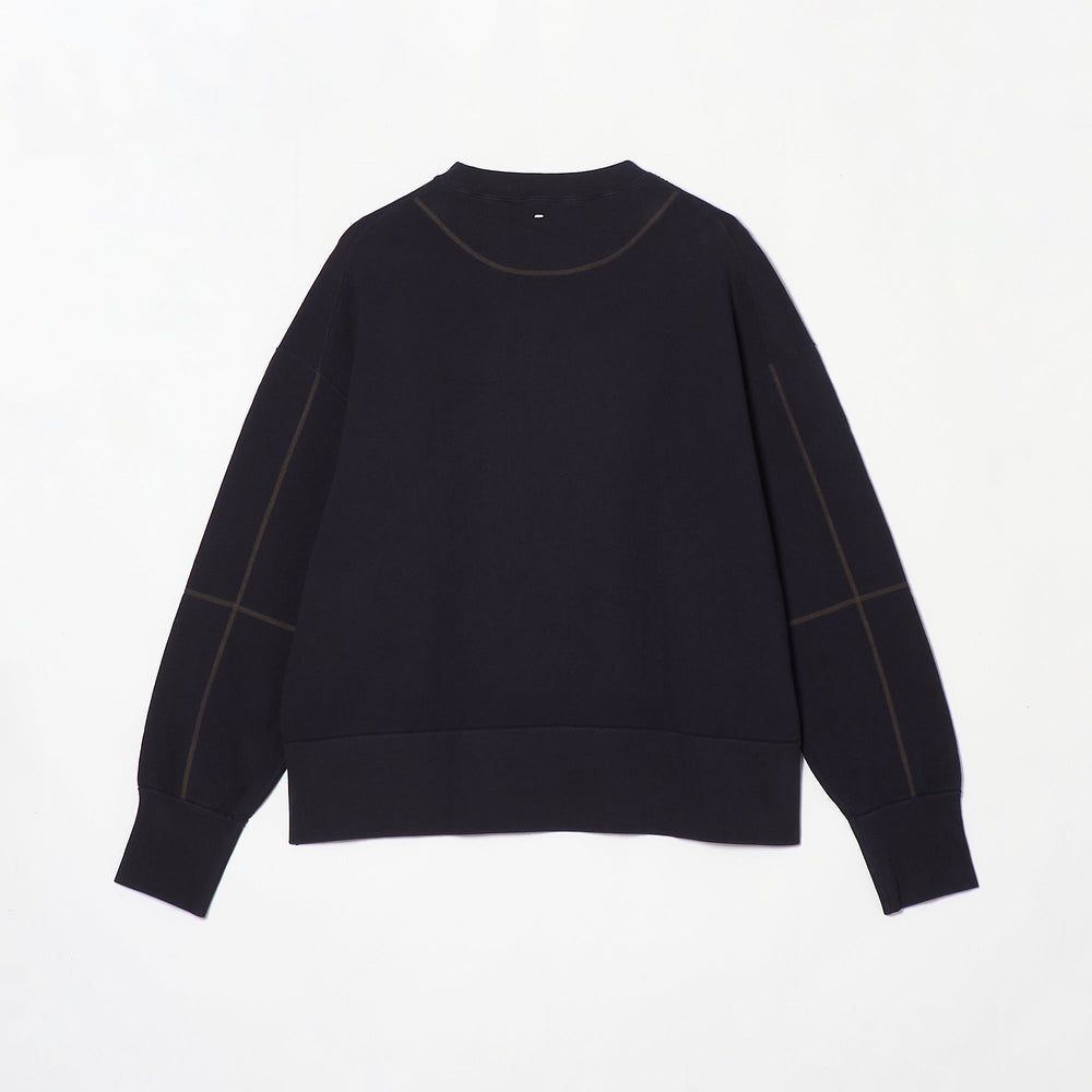 STITCHED CREWNECK PURPLE