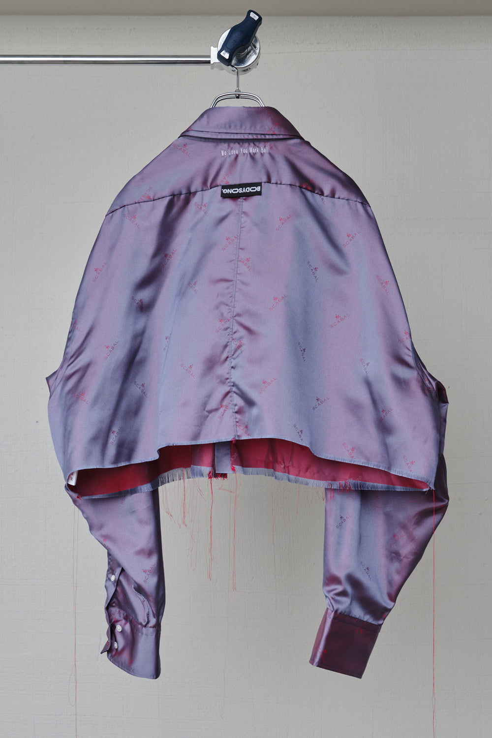 SCABAL REBEL SPLATTER SHIRT PURPLE