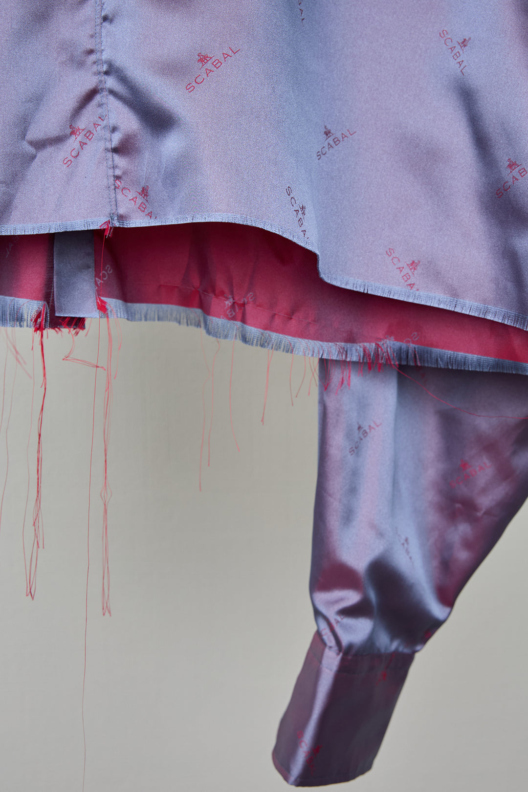 SCABAL REBEL SPLATTER SHIRT PURPLE