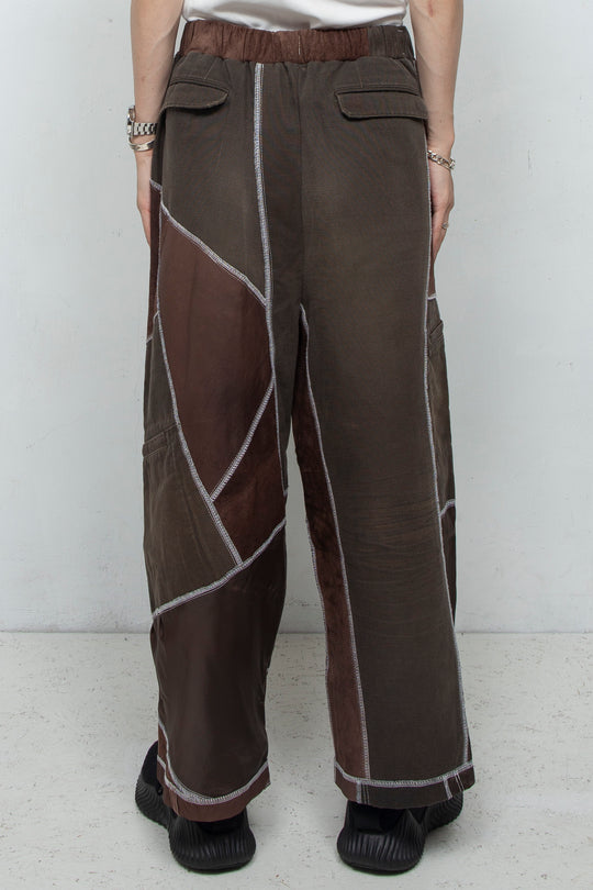 Re: Hybrid Layered Long Pants / Brown