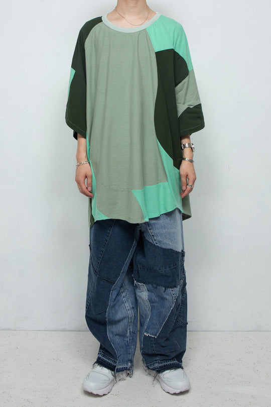 Re: SS Wavy Pullover / Green