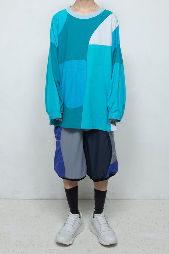 Re: LS Wavy Pullover / Turquoise