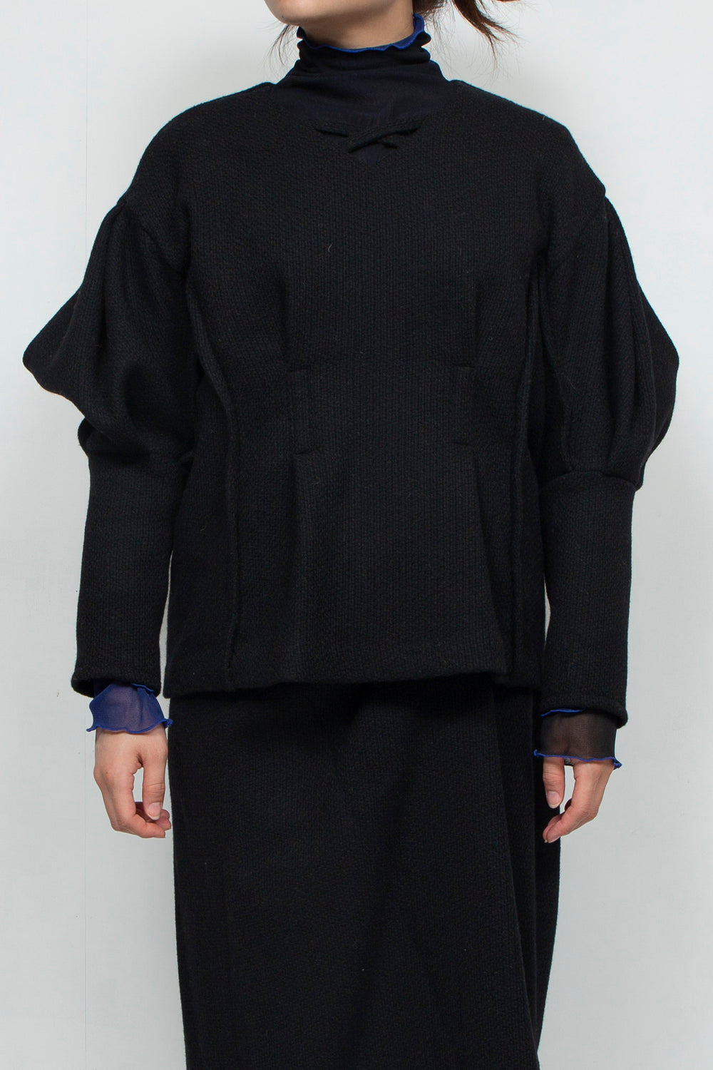 Fumiku puff sleeve tops