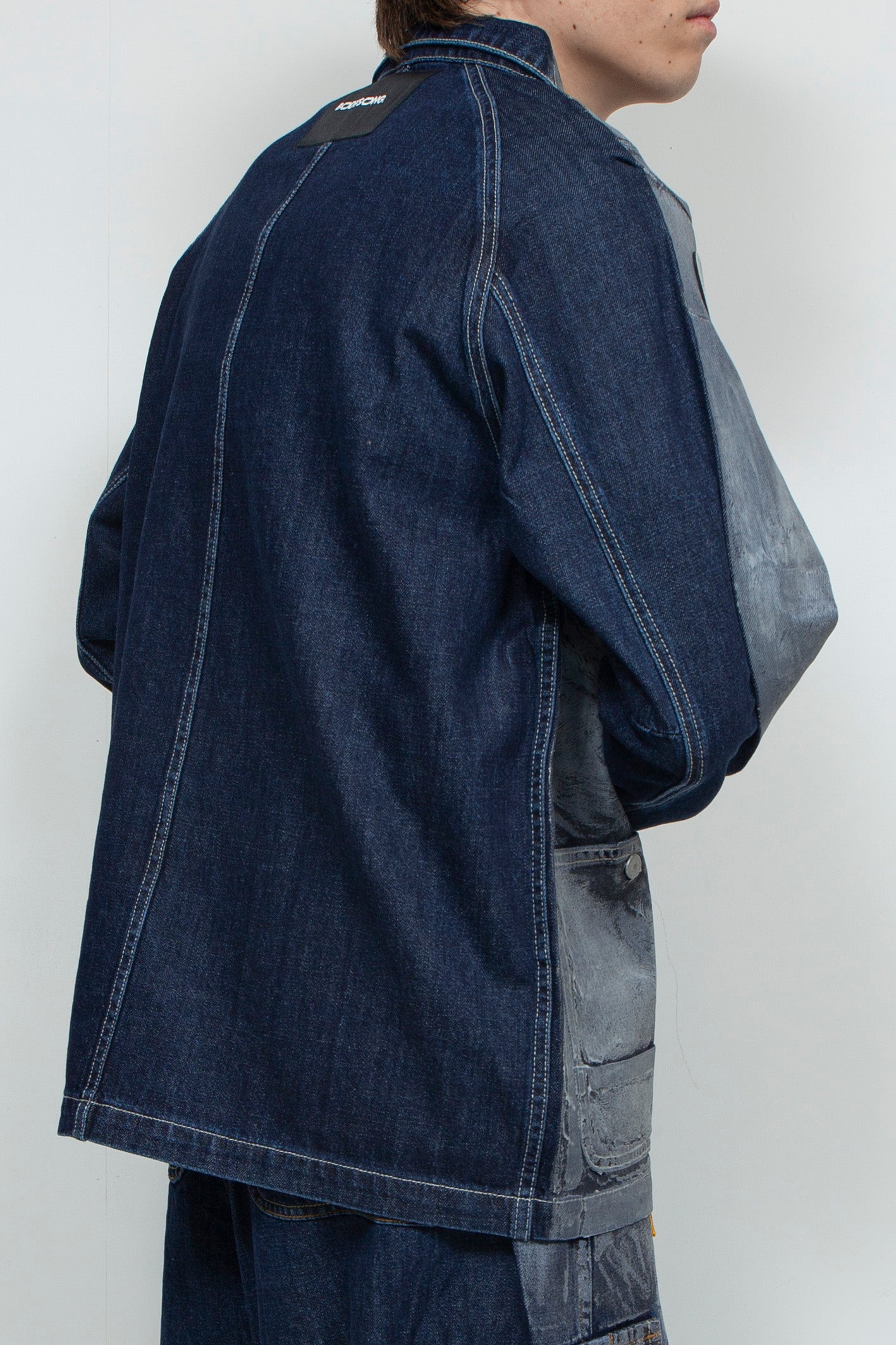 専用です！BODYSONG. MédailleJK BODYSONG. / REFLECTIVE LAMINATE DENIM JK / NAVY | ふぁいん