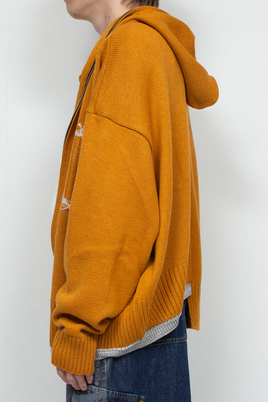 REVERSIBLE BALACLAVA ZIP-UP SW ORANGE