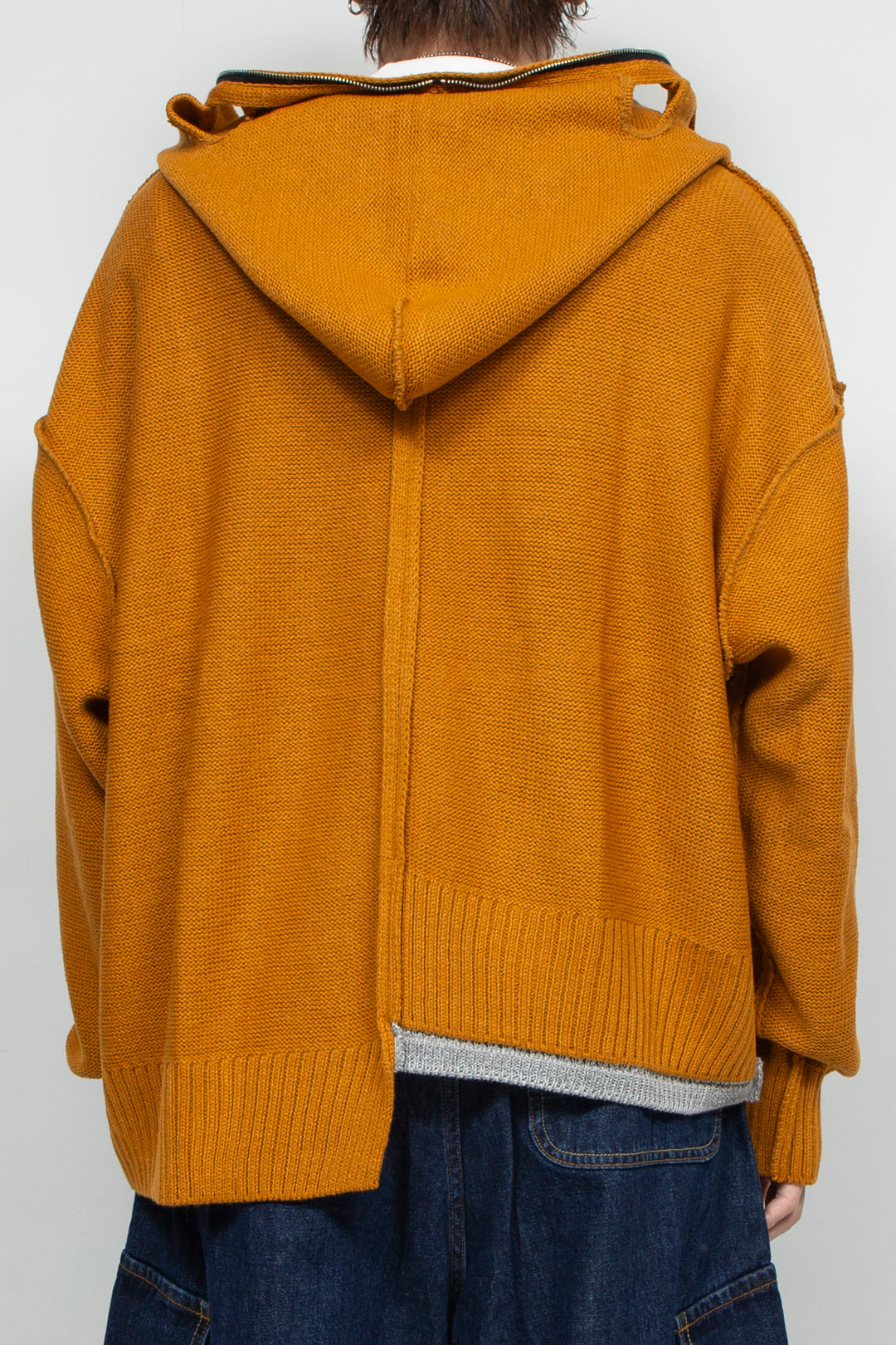 REVERSIBLE BALACLAVA ZIP-UP SW ORANGE