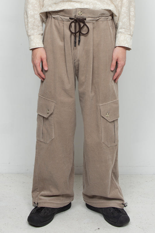 Corduroy pants Beige