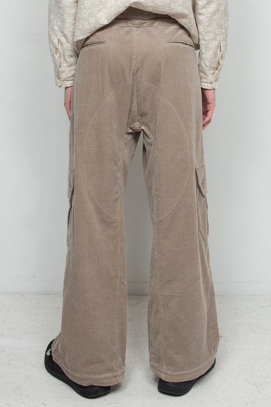 Corduroy pants Beige