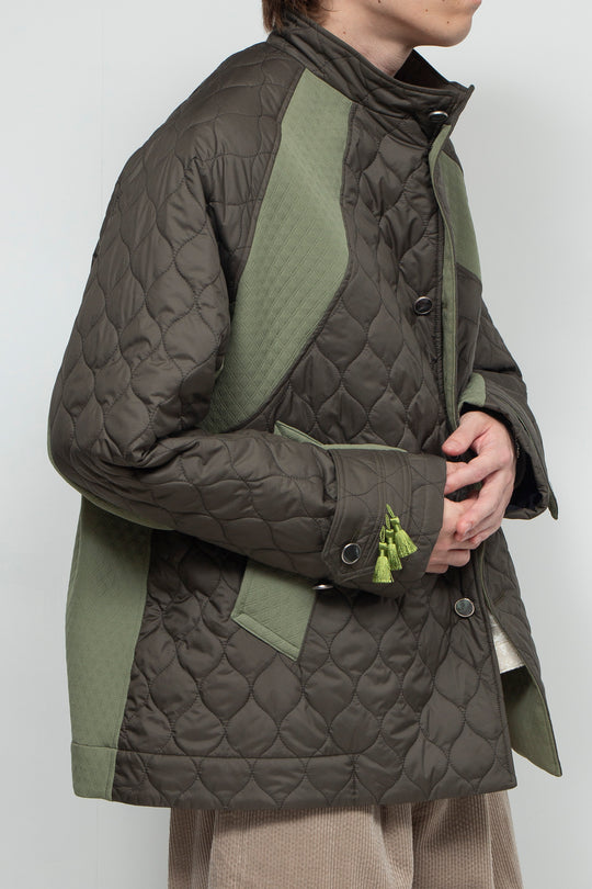 Quilted Jacket Khaki