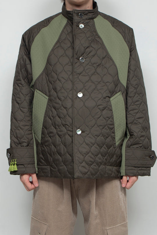 Quilted Jacket Khaki