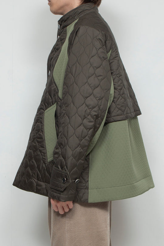 Quilted Jacket Khaki