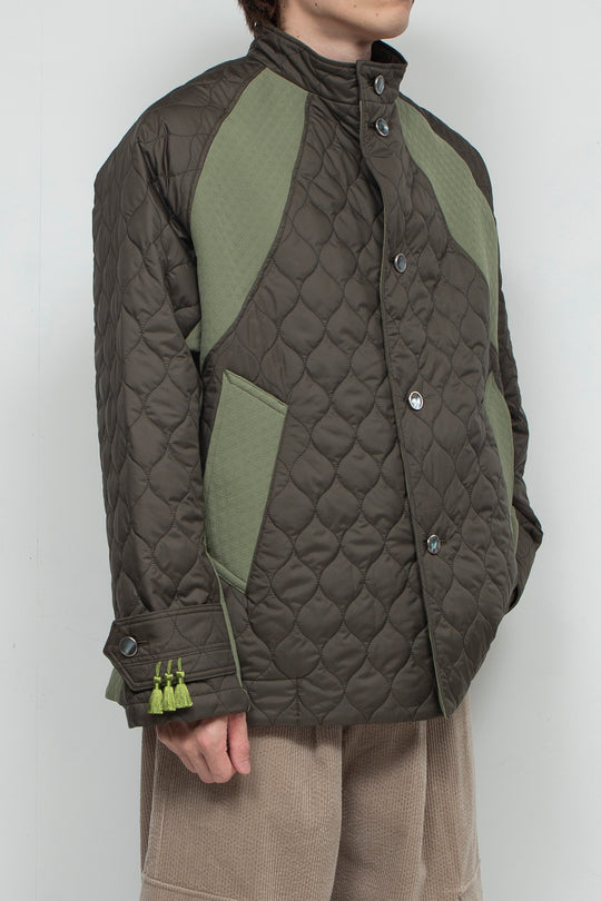 Quilted Jacket Khaki