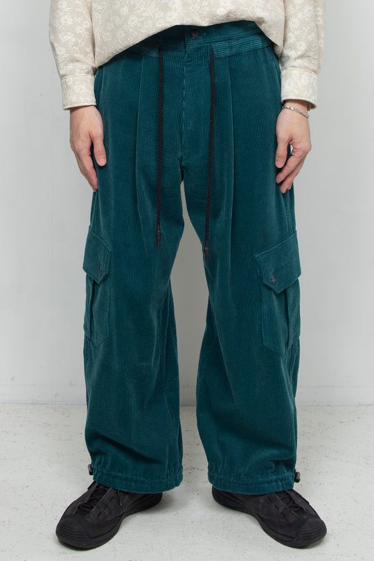 Corduroy pants Blue Gray