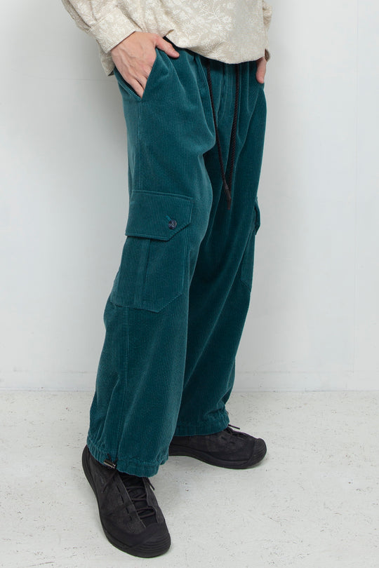 Corduroy pants Blue Gray