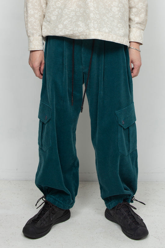 Corduroy pants Blue Gray