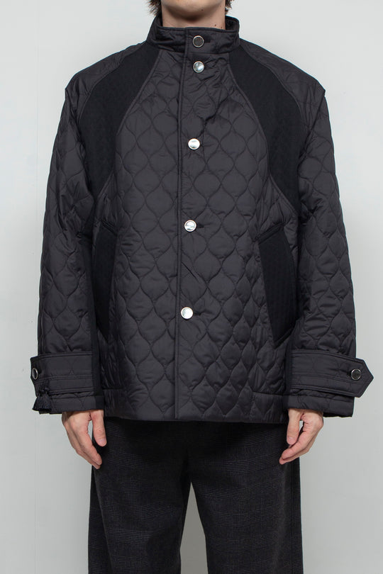 Quilted Jacket Black