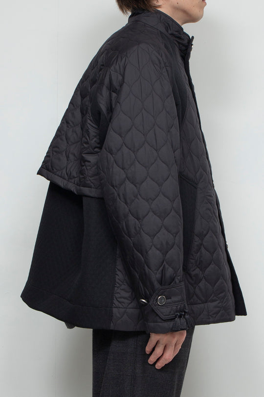 Quilted Jacket Black