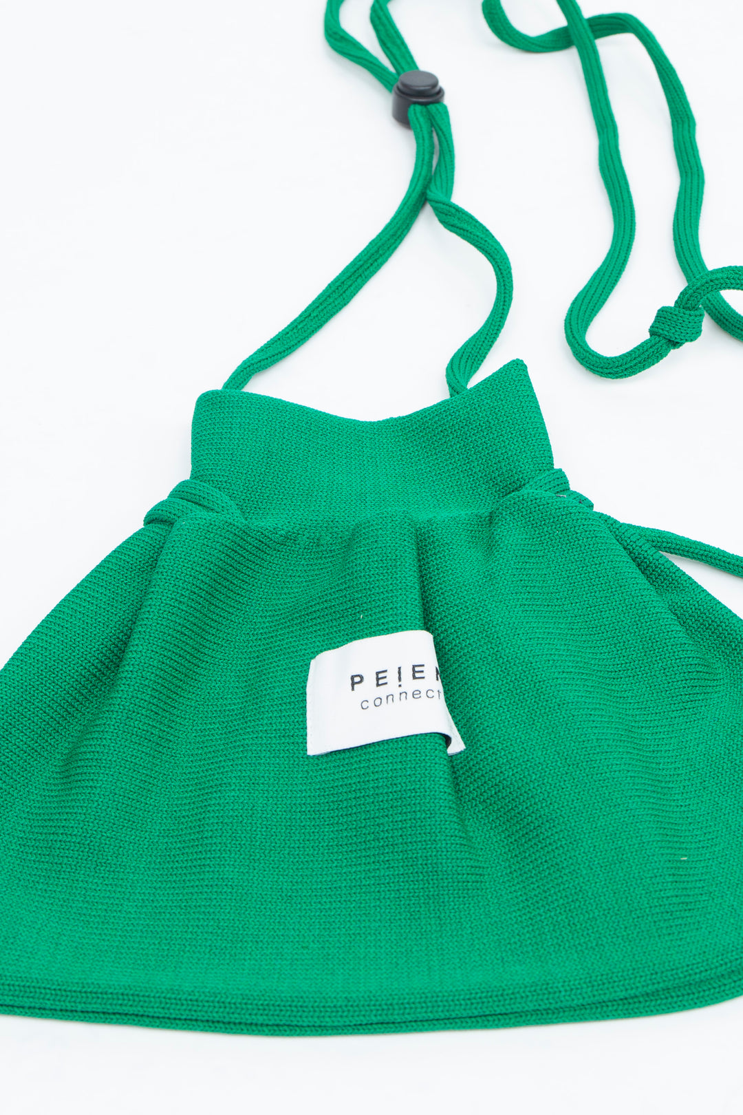 Knit Pocket Bag Green