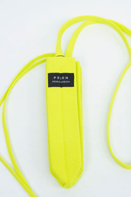 ORIKAMI Knit Bag Lime Yellow