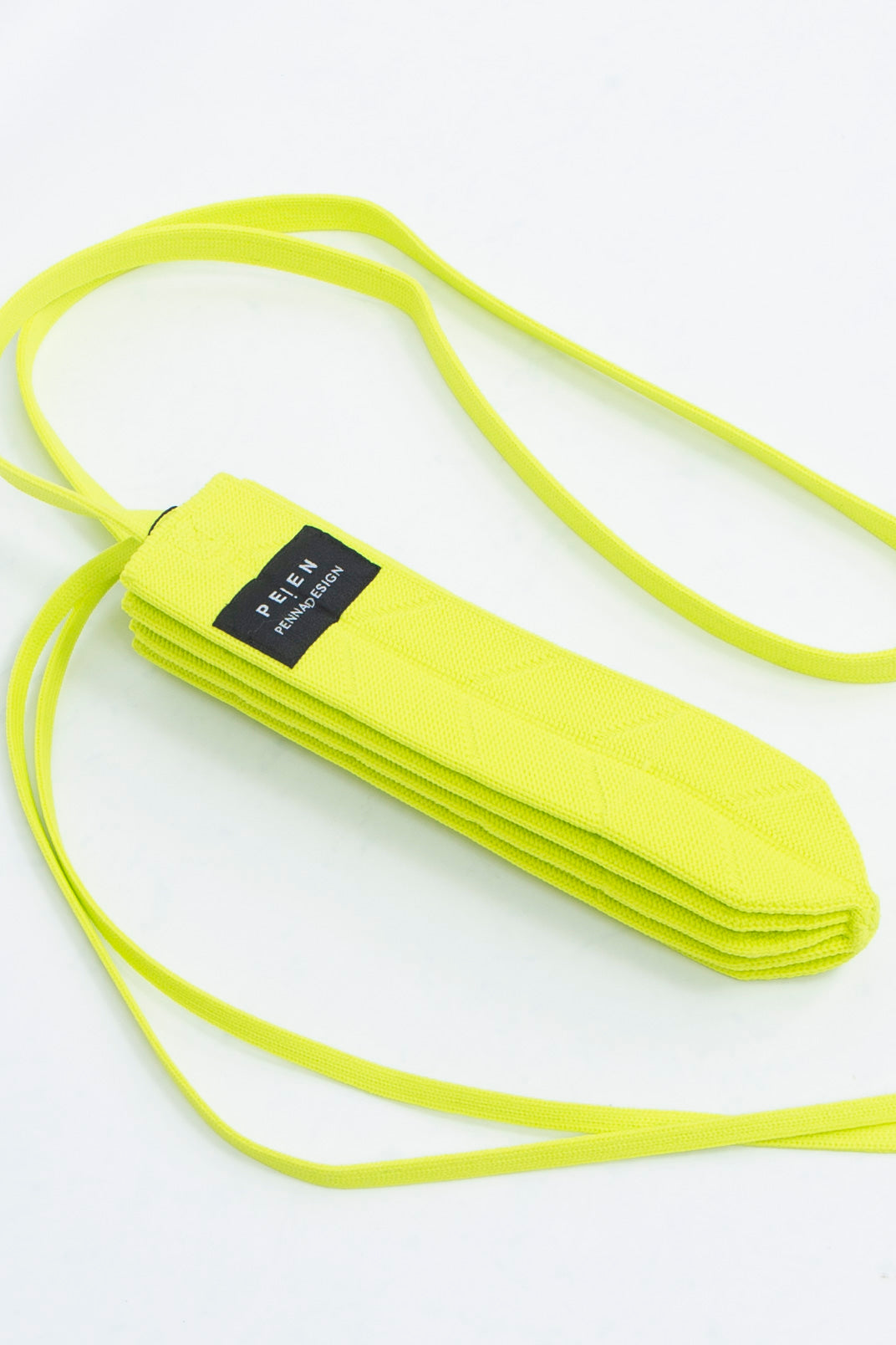 ORIKAMI Knit Bag Lime Yellow