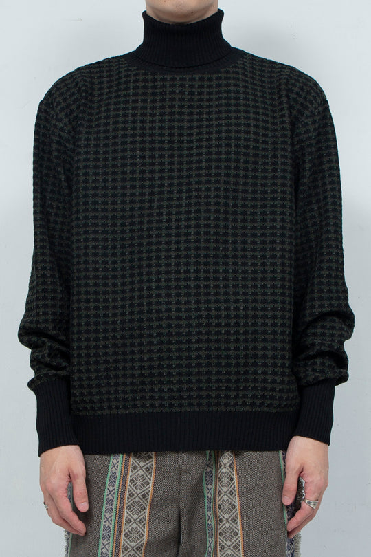 Turtle neck sweater Black