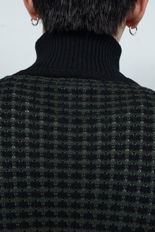 Turtle neck sweater Black