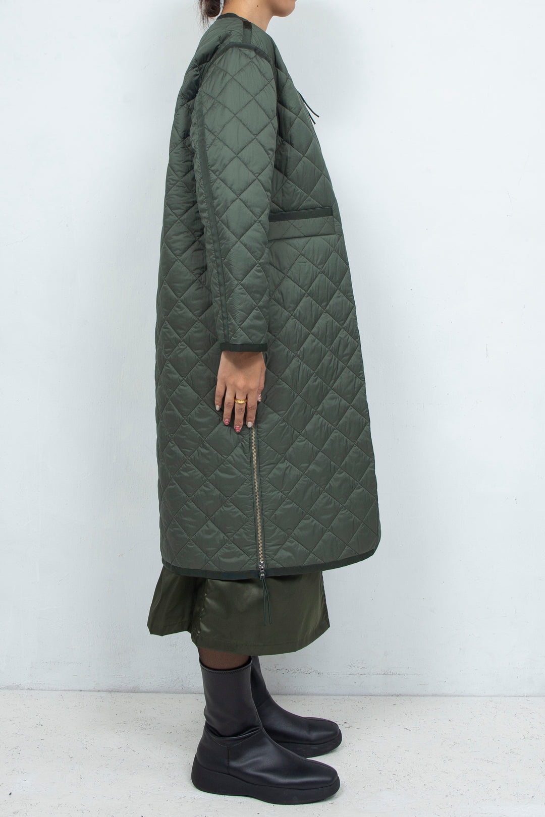 LONG COAT KHAKI C0979