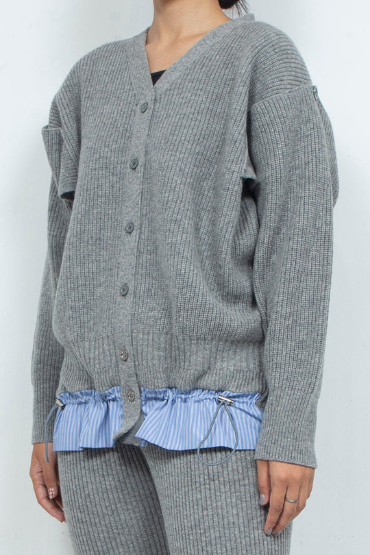 CARDIGAN GRAY C0974