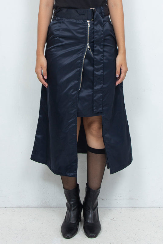 SKIRT NAVY C0988