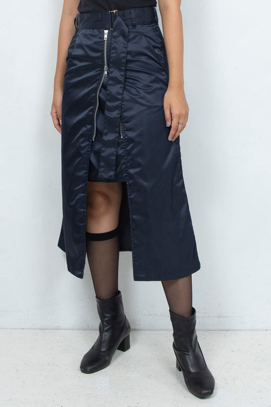 SKIRT NAVY C0988