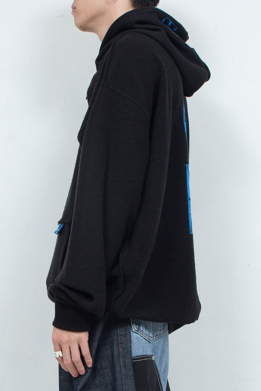 HOODIE/AlphaTheta Black