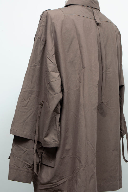 AMORPHIA Keeper Blouson Ingrain Brown