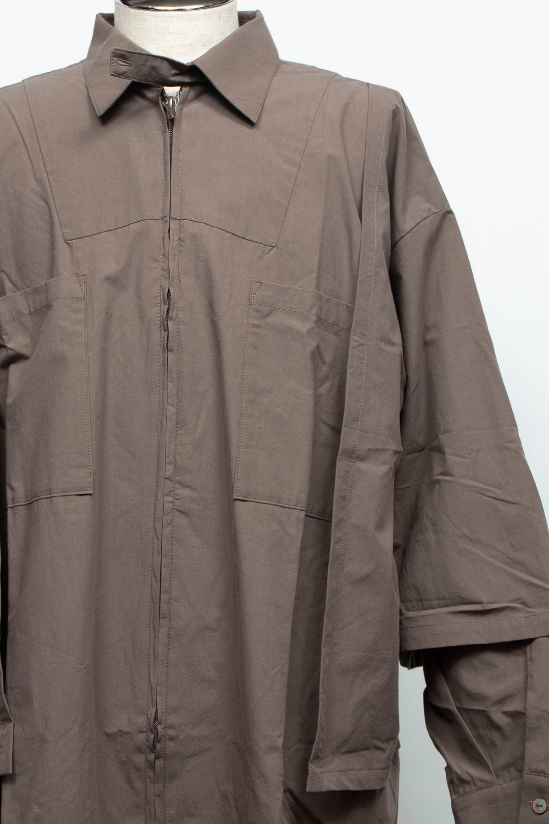 AMORPHIA Keeper Blouson Ingrain Brown