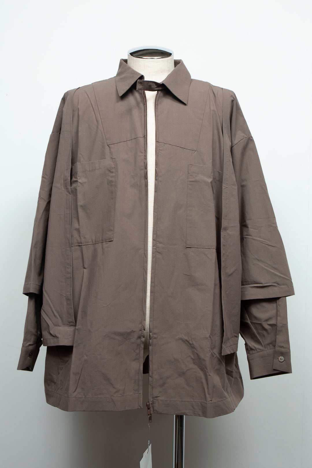 AMORPHIA Keeper Blouson Ingrain Brown