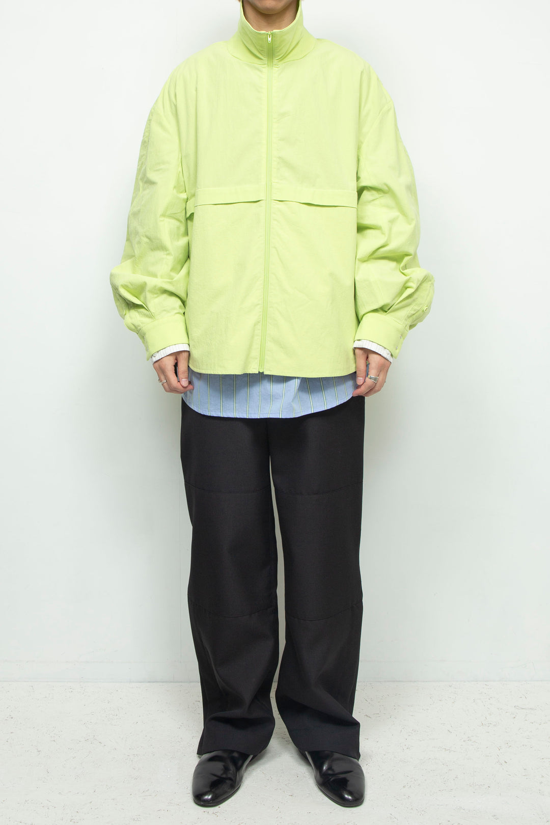 Omi Sable Track Shirt Blouson NEON GREEN