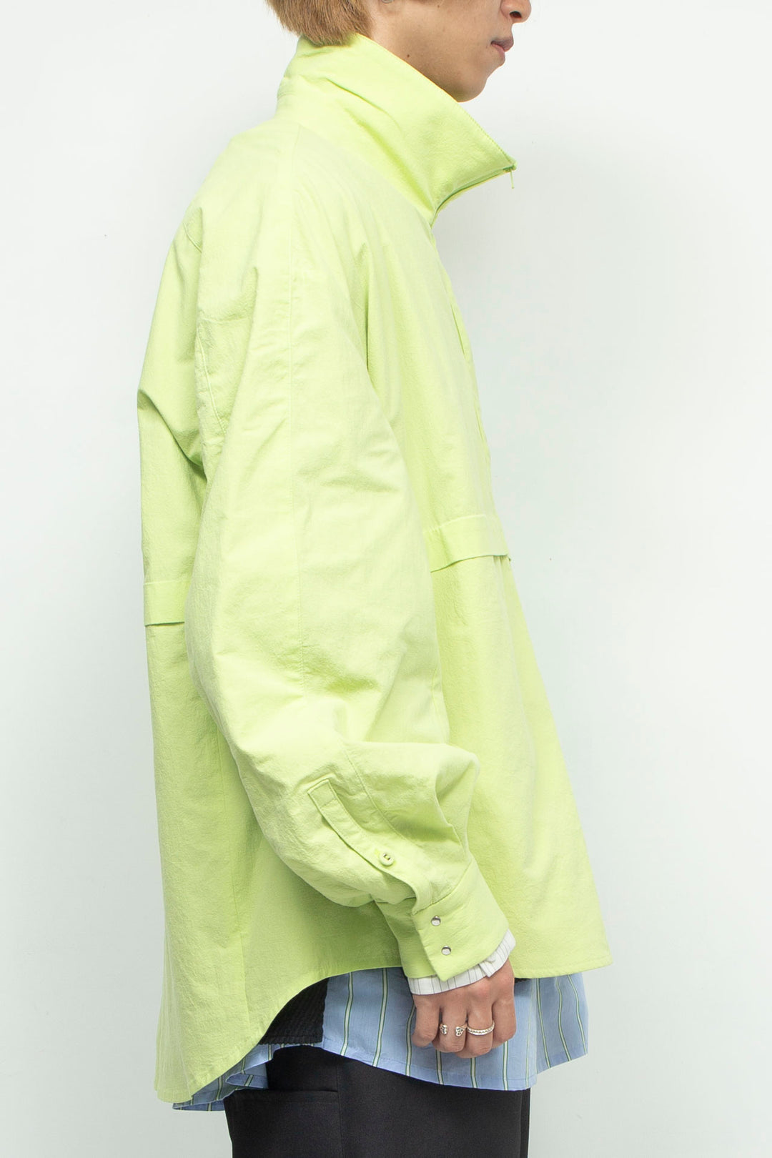 Omi Sable Track Shirt Blouson NEON GREEN