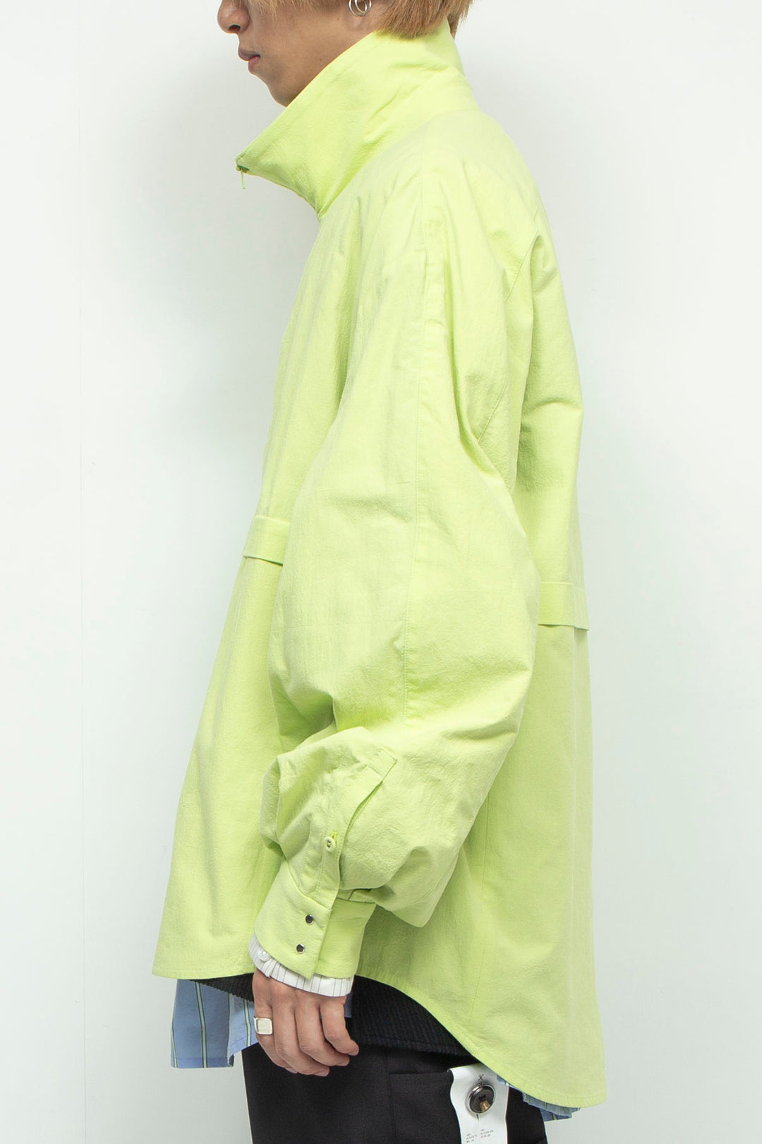 Omi Sable Track Shirt Blouson NEON GREEN