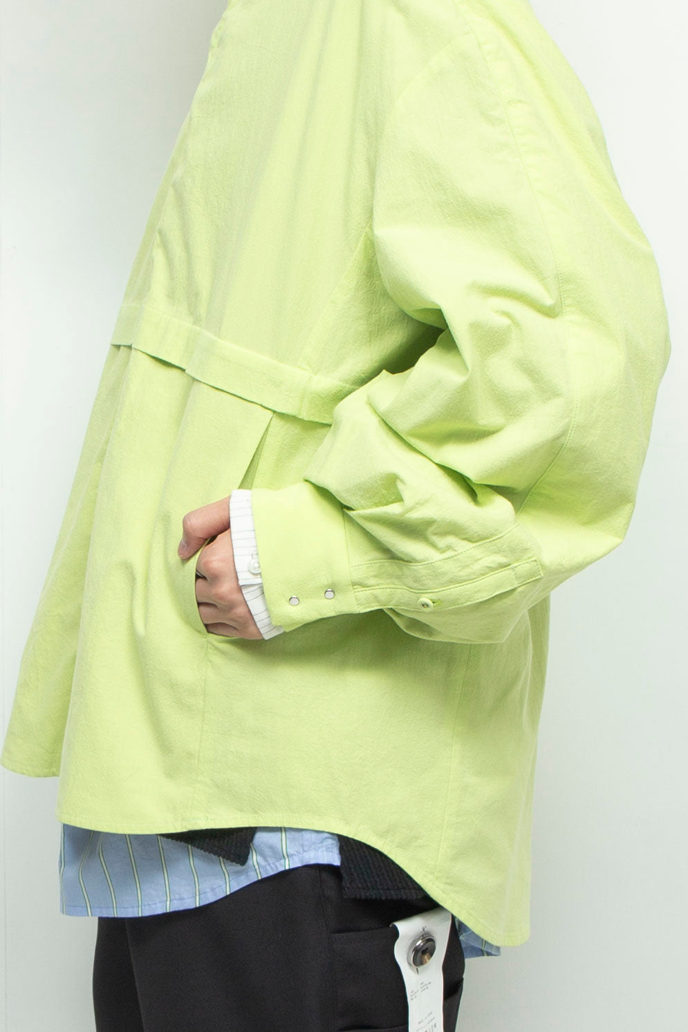 Omi Sable Track Shirt Blouson NEON GREEN