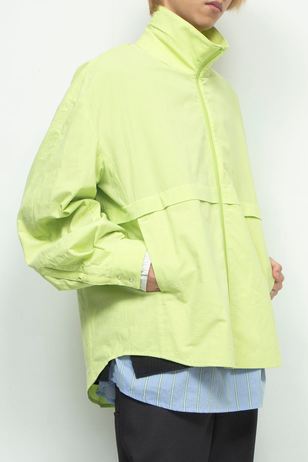 Omi Sable Track Shirt Blouson NEON GREEN