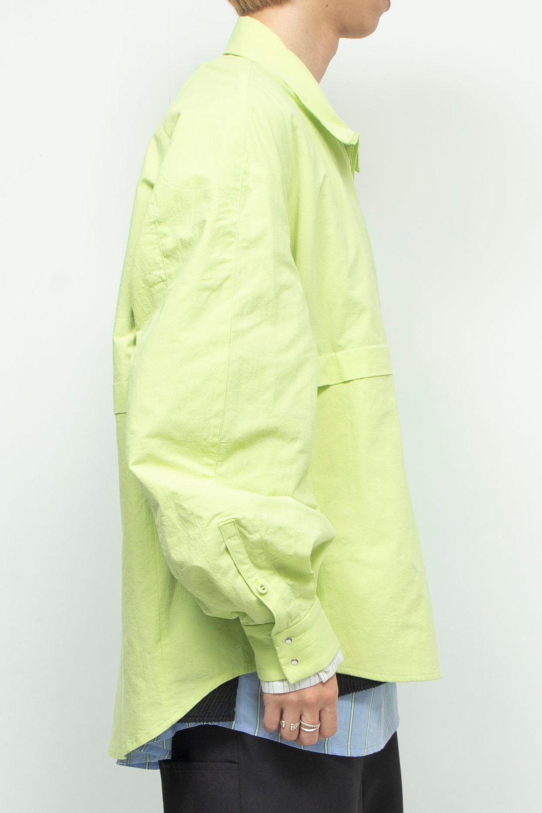 Omi Sable Track Shirt Blouson NEON GREEN