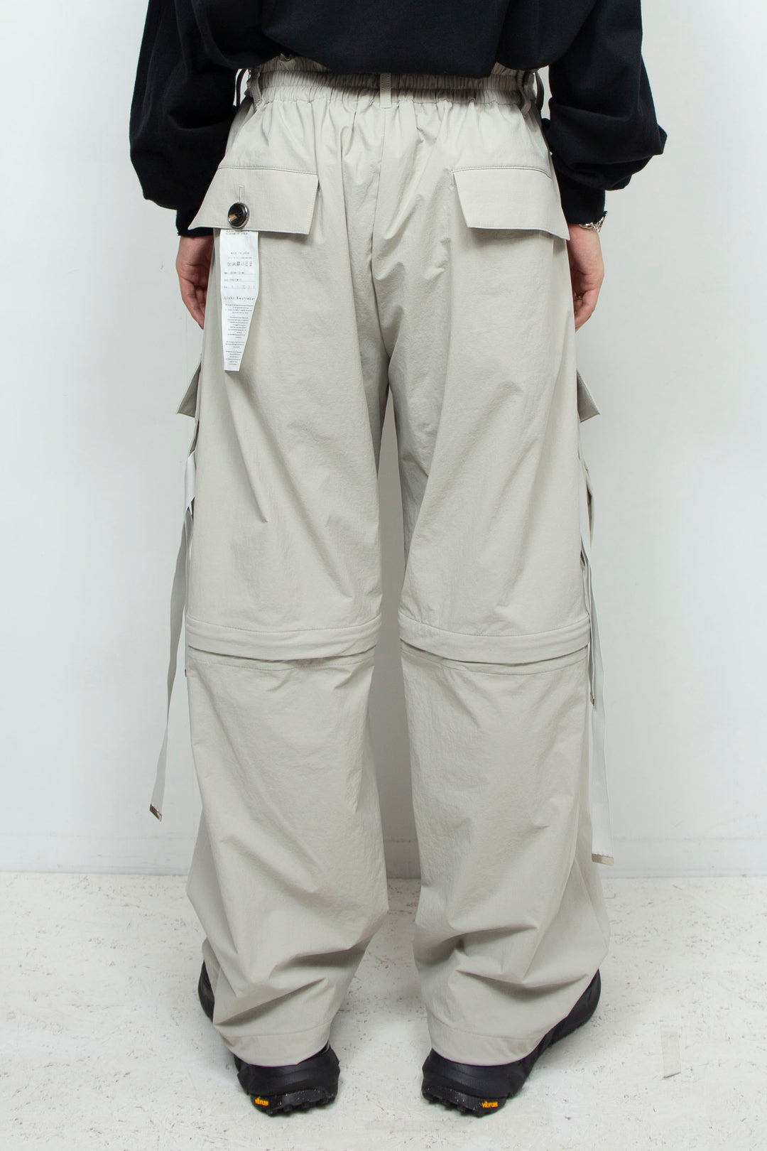 Onibegie detachable cargo pants FROSTY WHITE