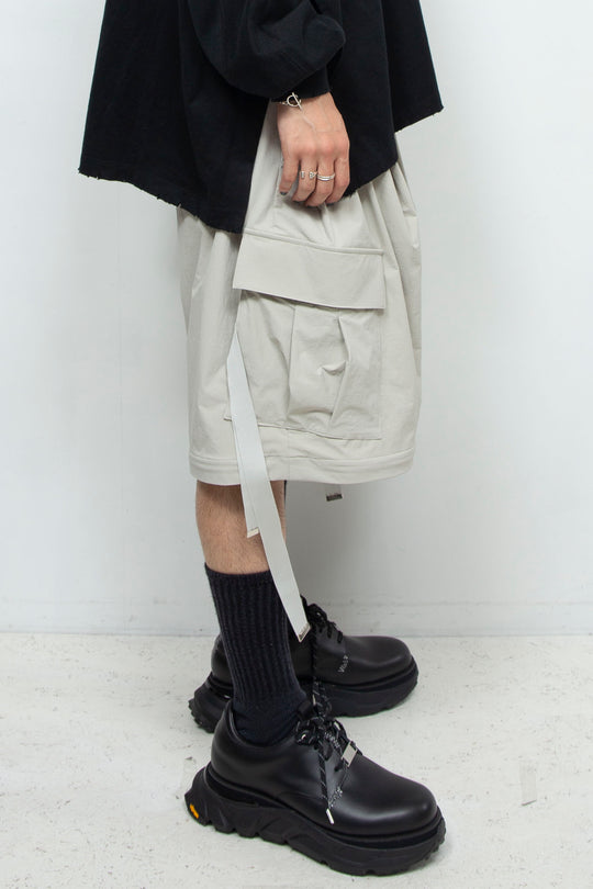 Onibegie detachable cargo pants FROSTY WHITE