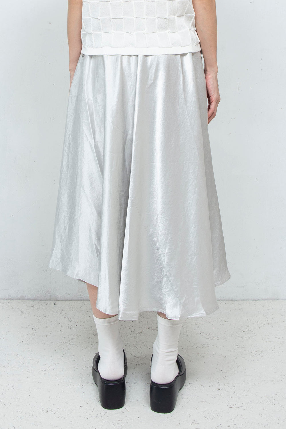 Flare skirt Gray