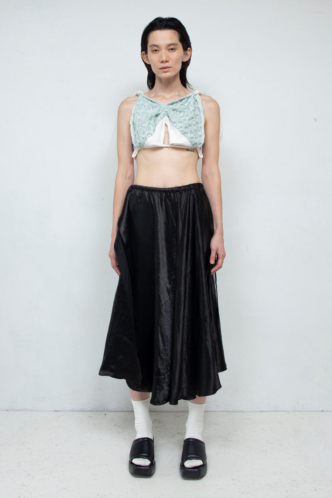 Flare skirt Black