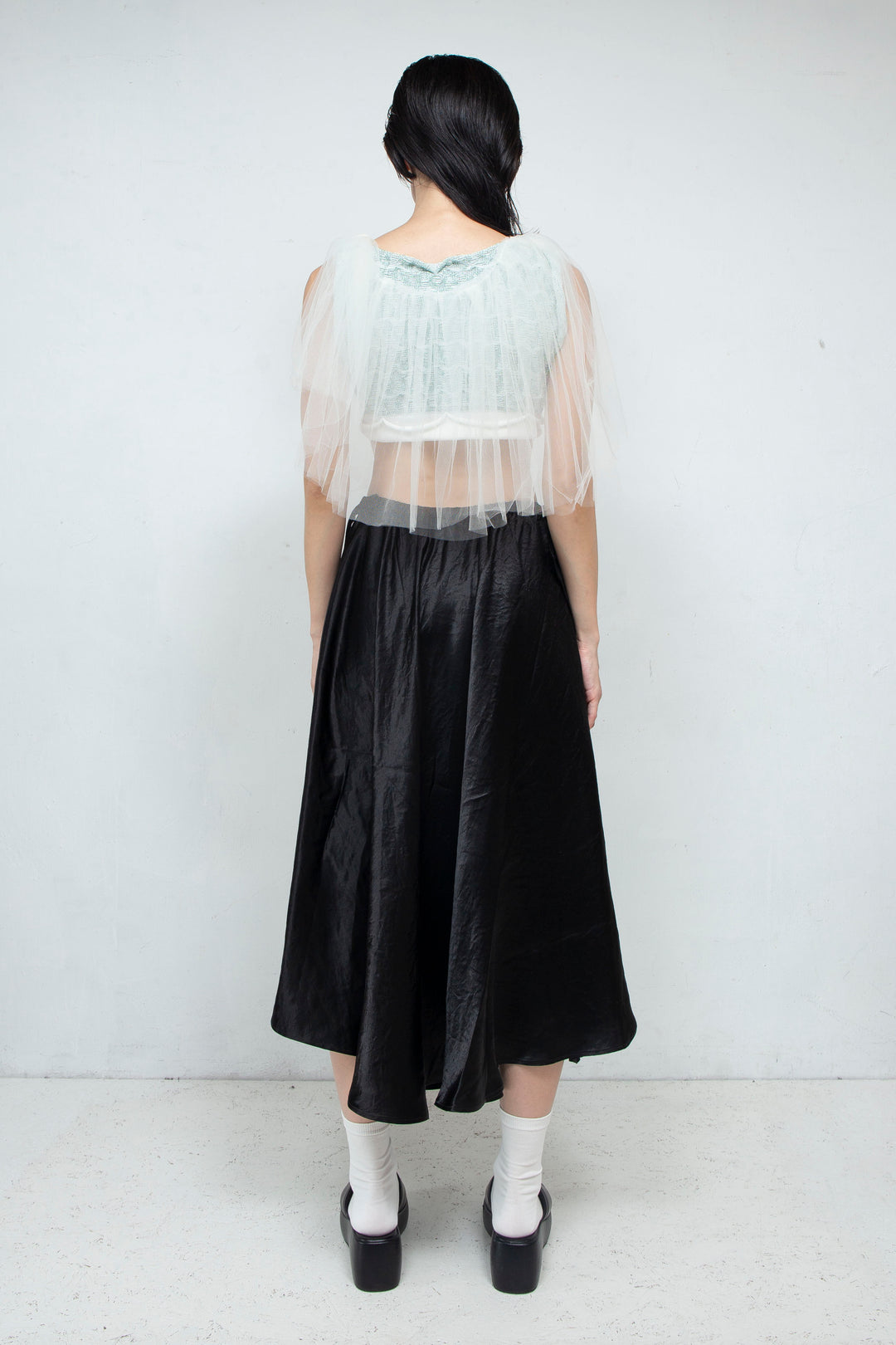 Flare skirt Black