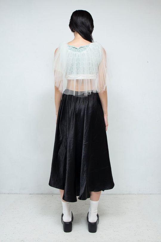 Flare skirt Black